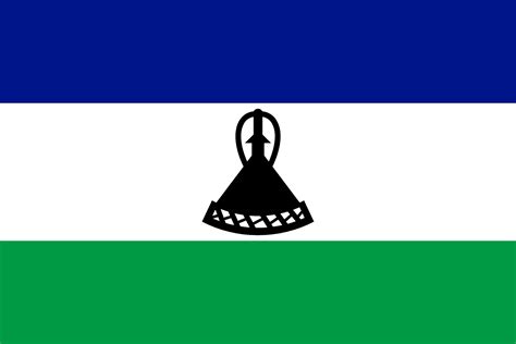 capital city lesotho|lesotho flag.